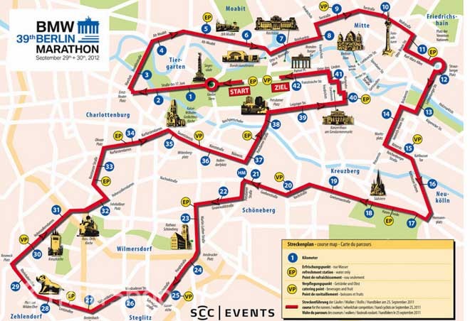 世界最快的马拉松比赛——柏林马拉松