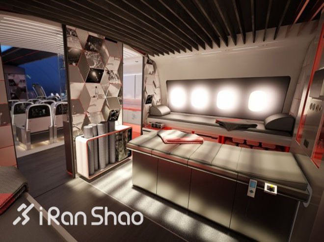 空中大本营—Nike的运动团队专用机舱