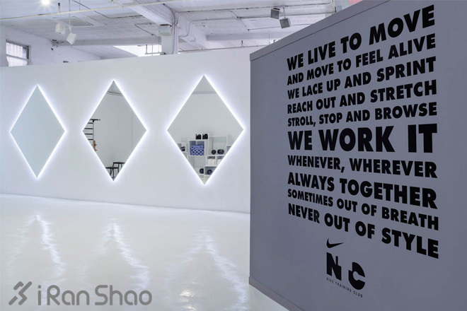 运动女生做主角—Nike 为女生打造Pop-Up 专门店