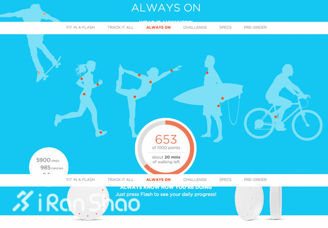 将时尚进行到底—Misfit推出全新智能穿戴产品Flash