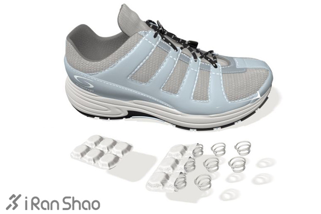 不是所有的鞋子都一样—弹簧概念降低受伤的运动鞋