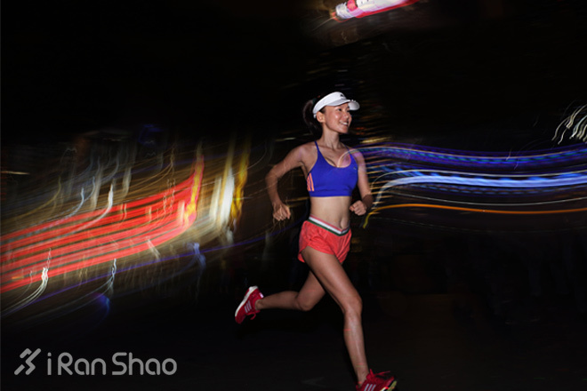 ​用自信的笑容代言跑步—东方之猪Sunflower