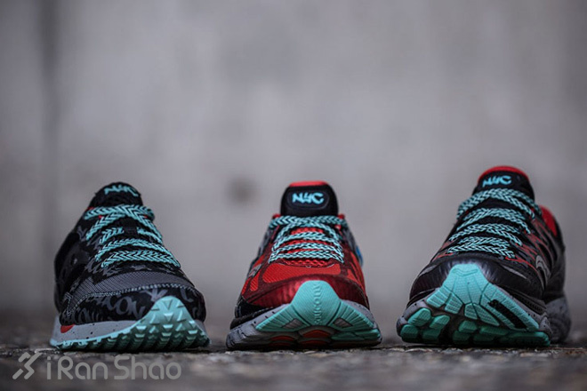 玩转纽约街头涂鸦风—Saucony纽约马拉松特别款运动鞋