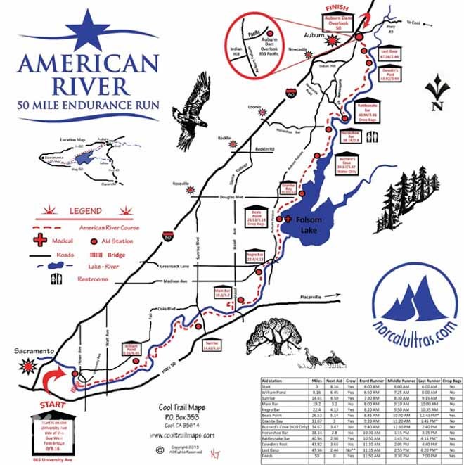 从骑士到跑者的选择——American River 50越野赛