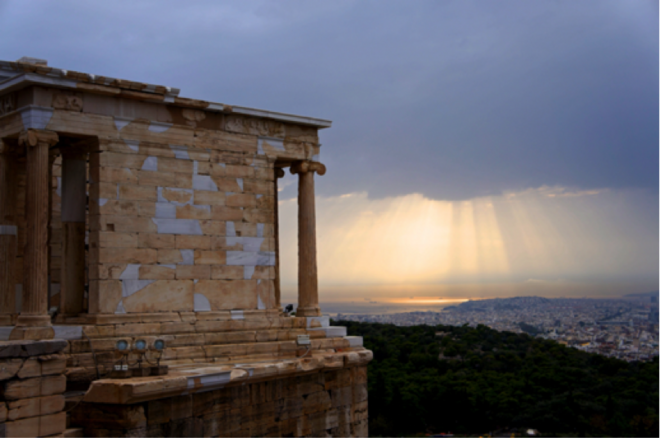 有一种泪流满面的坚持， 就在那雅典马拉松42.195公里