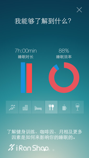 ​梦境穿越—Runtastic Sleep Better优质睡眠软件