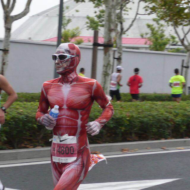 飞一般的上马，我们一起的42195