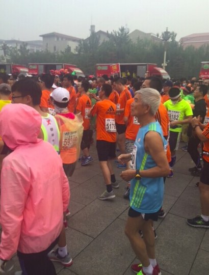 跑马拉松时候我在想什么