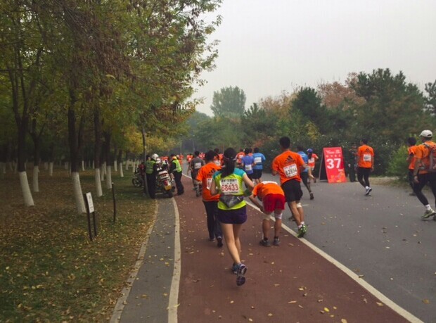 跑马拉松时候我在想什么