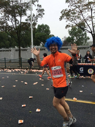 蓝毛的第一次全马