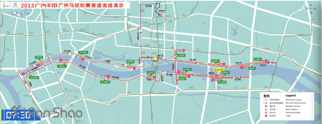 跨越“珠江九桥”，跑过海上丝绸之路—广州马拉松历史评点