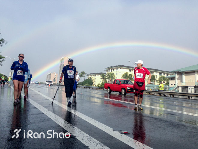 ​这里的终点叫做彩虹—夏威夷火奴鲁鲁马拉松全记录（二）