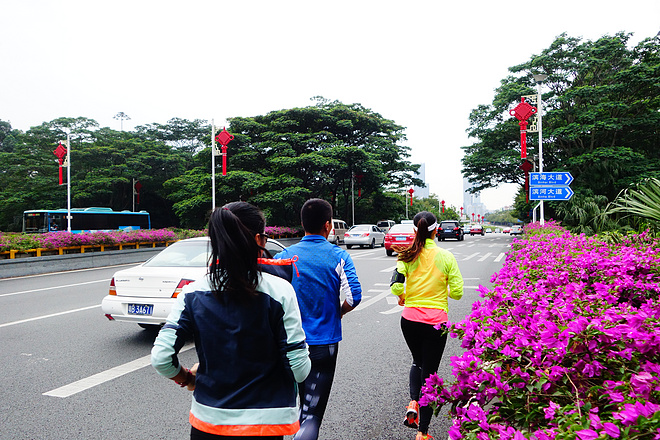 ​深圳韧我行——2014深圳马拉松探路报告（一）0-15km