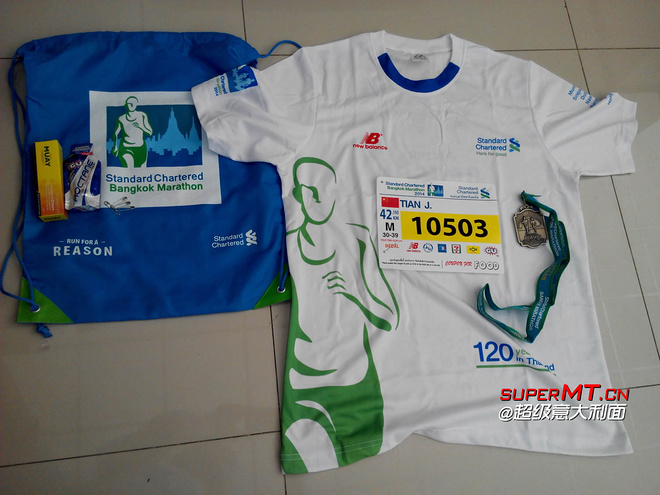送给自己的生日礼物-2014渣打曼谷马拉松之旅