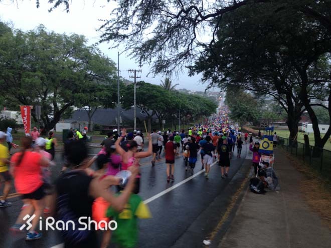 ​这里的终点叫做彩虹—夏威夷火奴鲁鲁马拉松全记录（二）