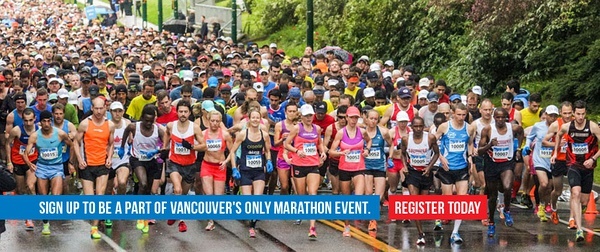 环球跑RunToWorld 2015加拿大温哥华马拉松行程