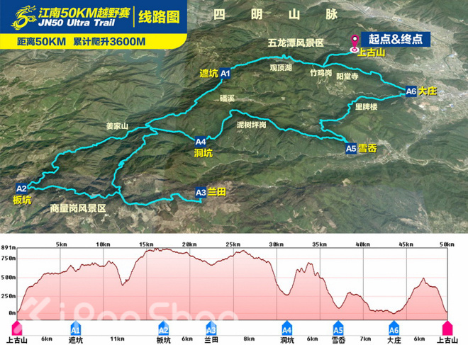 竹海山水中的江南越野——江南50路线初体验