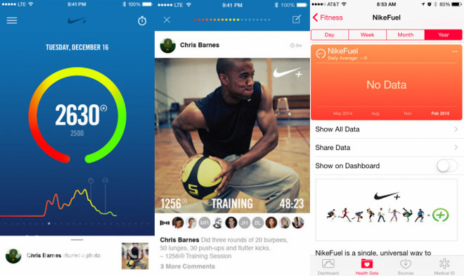 Nike+ Fuel 更新，告别 FuelBand 手环迎接 HealthKit