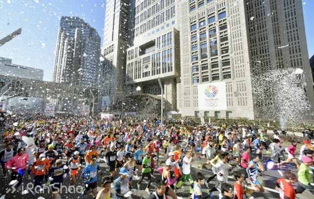 马拉松城纪 | 东京马拉松の42公里地图