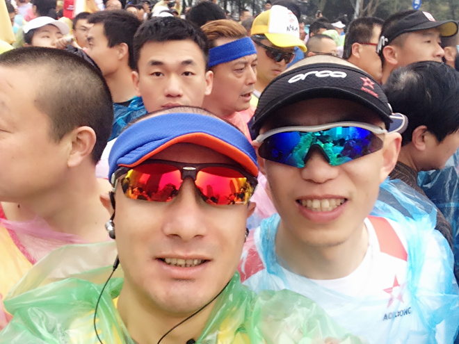 2015无锡马拉松 之 偶遇跑友记