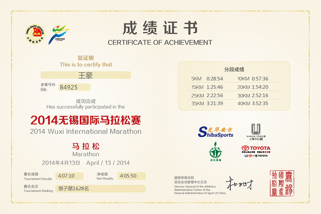 缘起马拉松，遇见更好的自己