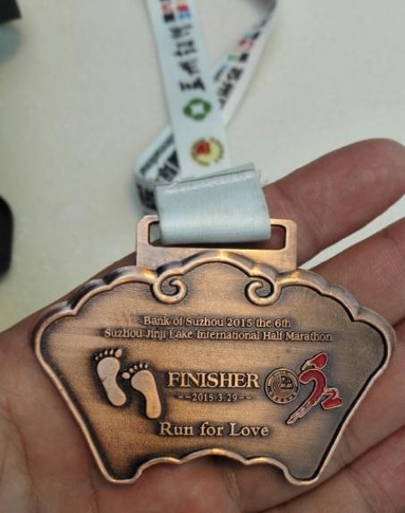 记2015苏州环金鸡湖半程马拉松赛——扬马模拟赛