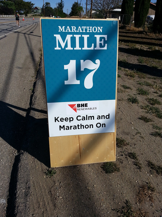 我的美国跑步日记（7）SLO马拉松 small town， big race