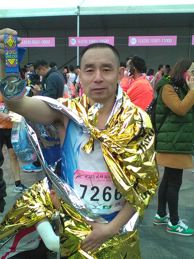 ​人生初马醉无锡，踏香逐梦自奋蹄          ——2015无锡国际马拉松侧记