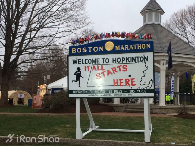 波士顿梦想 | 第119届波士顿马拉松的11个瞬间