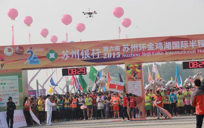 记2015苏州环金鸡湖半程马拉松赛——扬马模拟赛