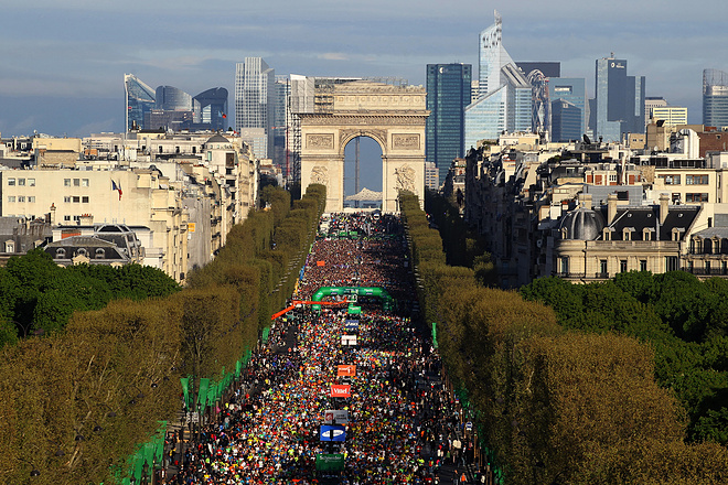 巴黎马拉松，一期一会