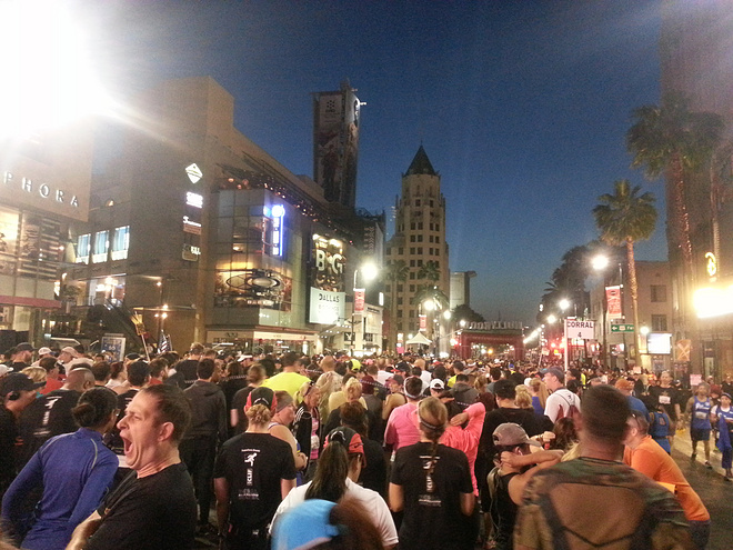 我的美国跑步日记（5）好莱坞半程马拉松