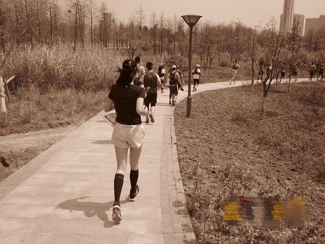 初次体验越野跑