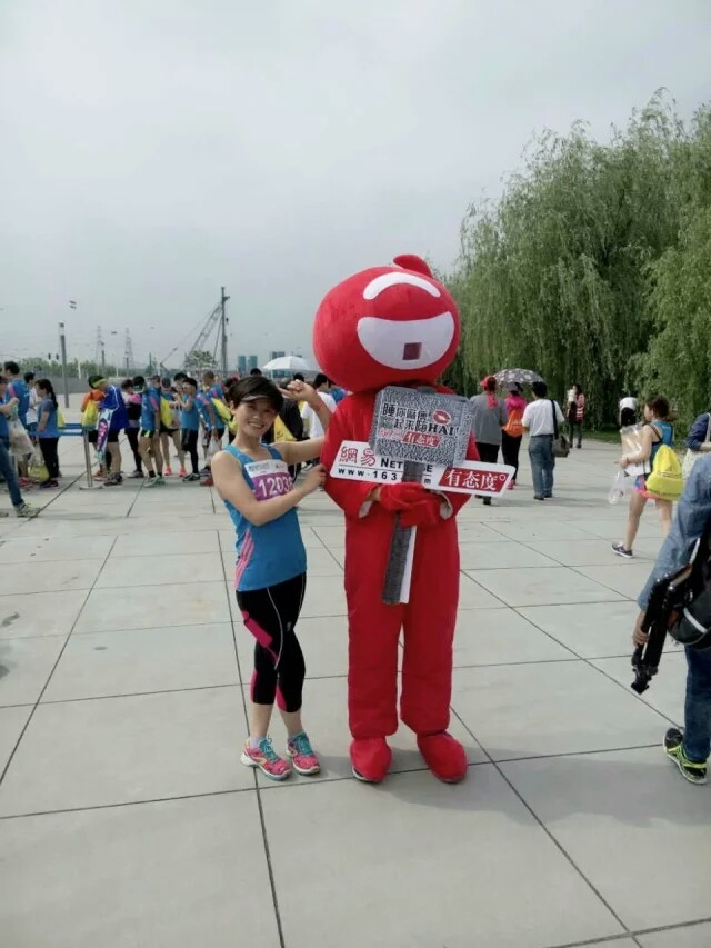 Amanda首马：2015上海半程马拉松—女子8英里
