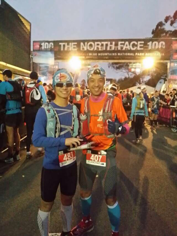 100公里，7次再见，16小时分分合合，我和斯骐的TNF100 Australia