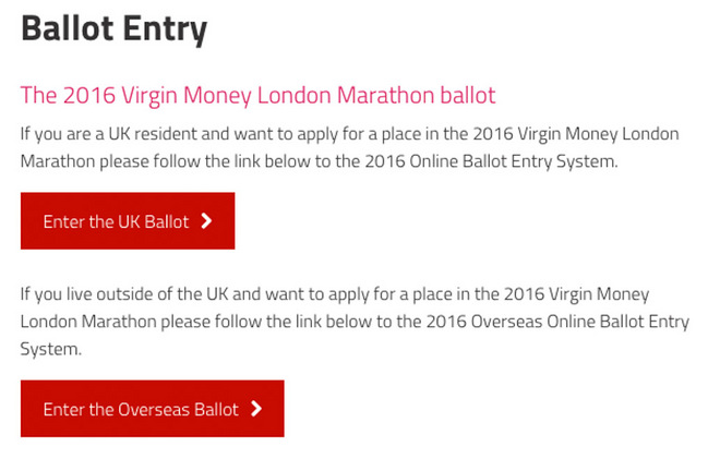 漫跑英伦 | 2016伦敦马拉松报名指南