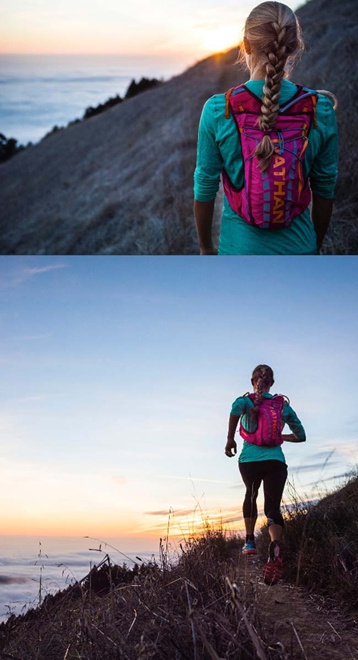 活跃山间的娇粉精灵——Nathan VaporAiress 轻量水袋背包测评