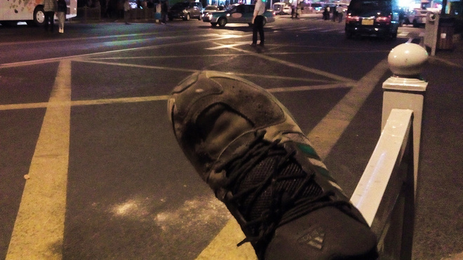 上海半程马拉松探路报告-雨夜版