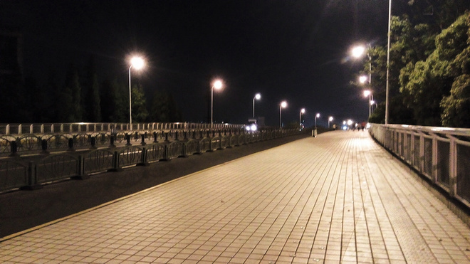 上海半程马拉松探路报告-雨夜版