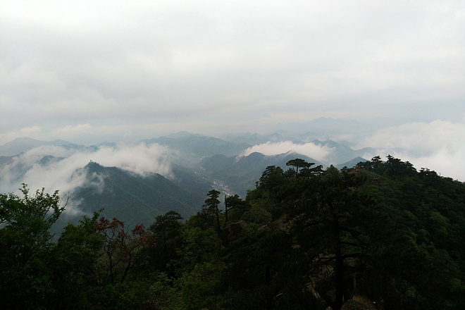 哭泣的花园和微笑的巨石阵--天目山七尖深度一日游记