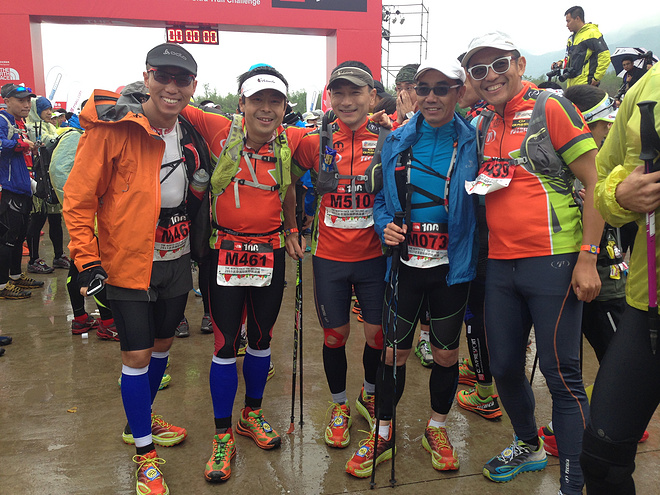 2015TNF100百公里第六名有感