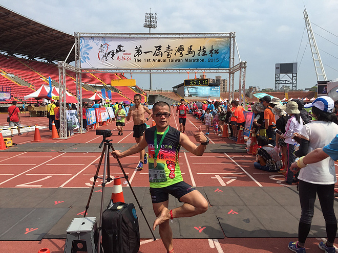 百马王子的第26马---5.3台湾新竹马拉松