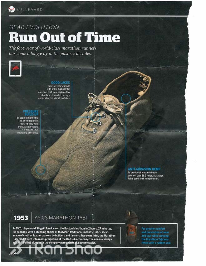 人物 | 田中茂树：波士顿马拉松冠军、分趾鞋和19岁的“原子弹男孩”