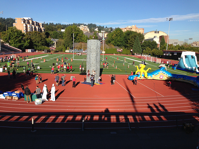 我的美国跑步日记（10）kids run，奔跑吧少年！