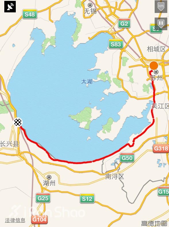 挑战 | 环太湖路跑，只为梦在路上