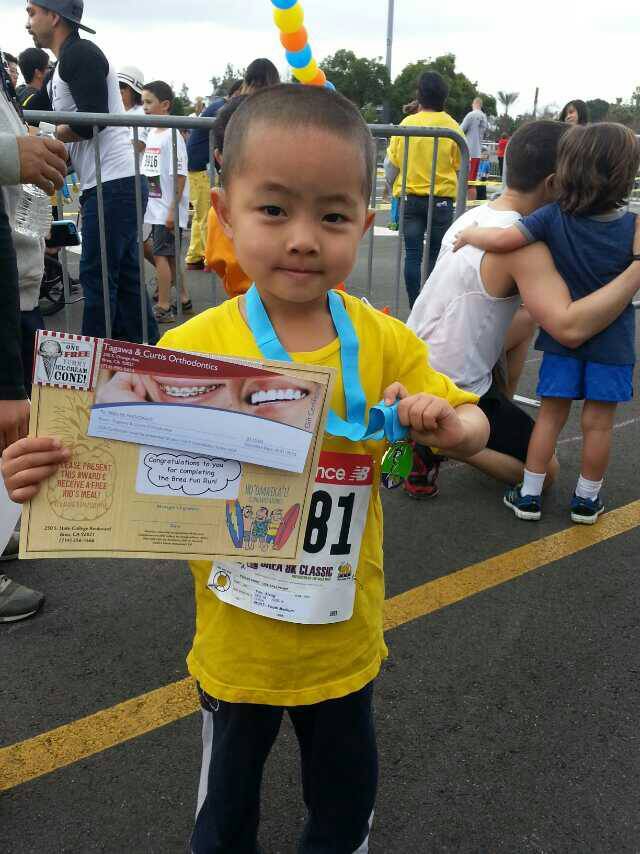 我的美国跑步日记（10）kids run，奔跑吧少年！