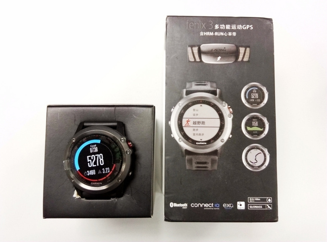 伴我同行——Garmin Fenix 3 开箱记