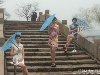 跑在画中追兔女 ——无锡环太湖国际马拉松有感