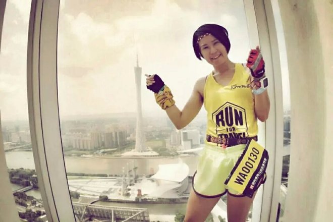 挑战自我 一场无关天气的马拉松——记第一次垂直马拉松