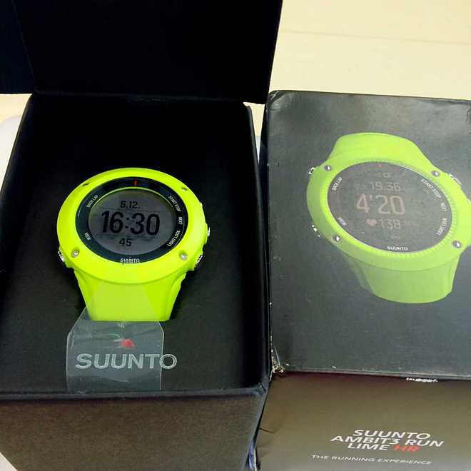 要带就带绿茶表--松拓Ambit 3 Run